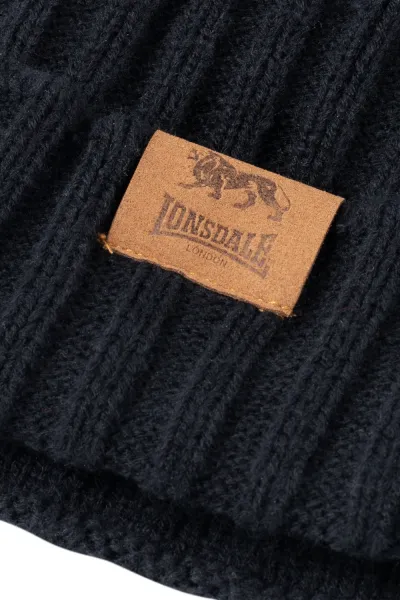 Lonsdale Unisex Beanie and Glove Set
