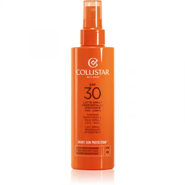 Collistar Smart Sun Protection Tanning Moisturizing Milk Spray SPF 30 ochranné opaľovacie mlieko v spreji SPF 30 200 ml