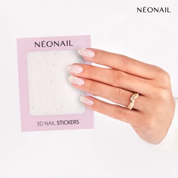 NEONAIL 3D Nail Stickers nálepky na nechty typ 01 1 ks
