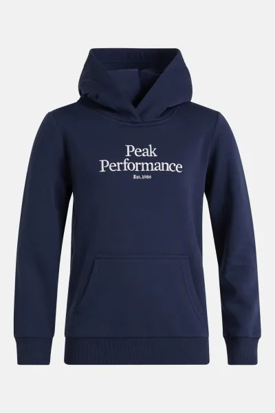 Mikina Peak Performance Jr Original Hood Blue Shadow