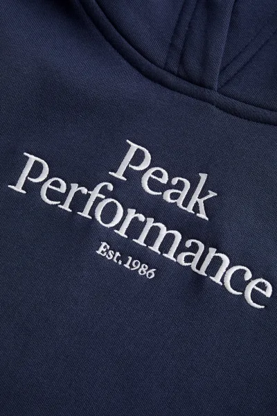 Mikina Peak Performance Jr Original Hood Blue Shadow