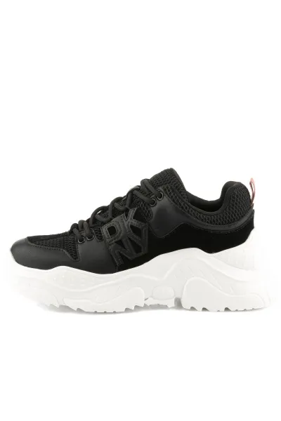 Topánky Na Platforme Dkny Odella - Chunky Snea Black