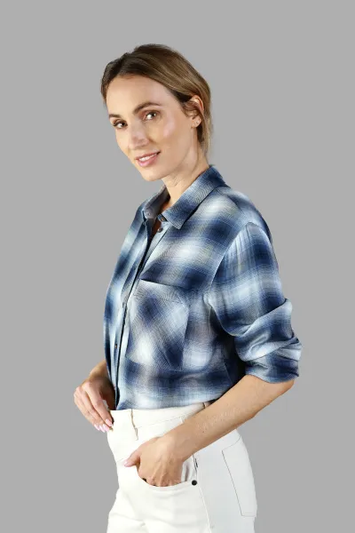 Košeľa Camel Active Blouse Elemental Blue