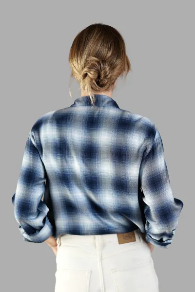 Košeľa Camel Active Blouse Elemental Blue