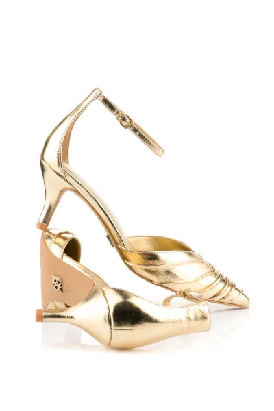 Sandále Dkny Vanda - Ankle Strap Gold