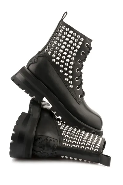 Členková Obuv Dkny Farren Studs - Comba Black