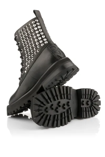 Členková Obuv Dkny Farren Studs - Comba Black