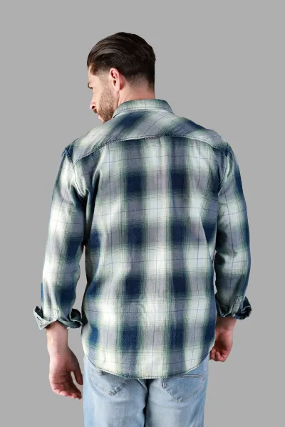 Košeľa Camel Active Longsleeve Shirt Pale Mint