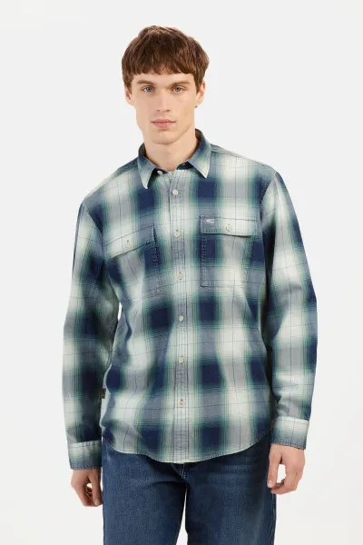 Košeľa Camel Active Longsleeve Shirt Pale Mint