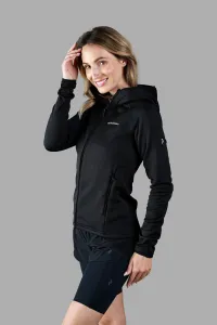 Mikina Peak Performance Flo W Chill Light Zip Hood Black
