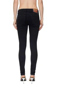 Džínsy Diesel 2018 Slandy-Low Trousers Black