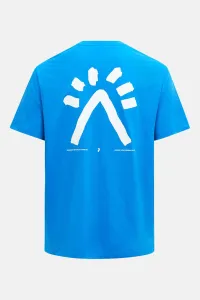 Tričko Peak Performance M Explore Graphic Tee Brilliant Blue