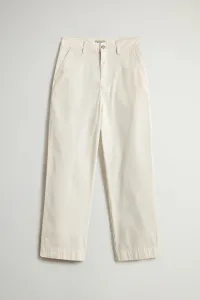 Nohavice Woolrich Chino Tapered Trouser Jet Stream