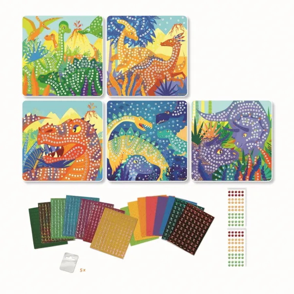 Sycomore Mozaika Dinosaury 5 ks