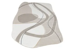 Koberec Selena GS002A krémový / béžový / sivý