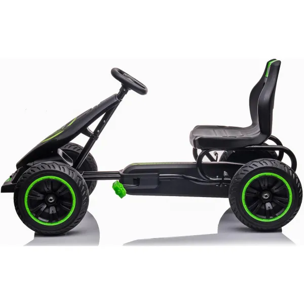 JAKS Šliapacia motokára čierno zelená