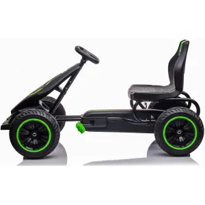 JAKS Šliapacia motokára čierno zelená