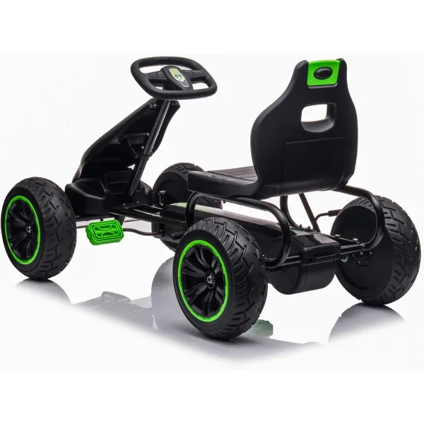 JAKS Šliapacia motokára čierno zelená