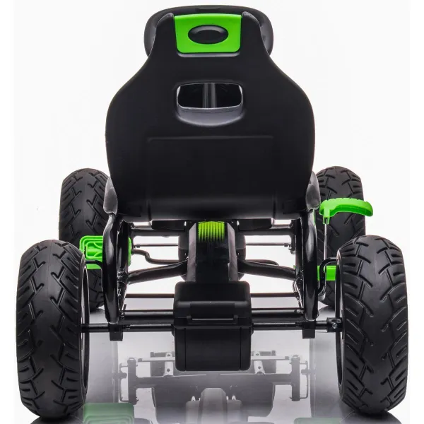 JAKS Šliapacia motokára čierno zelená