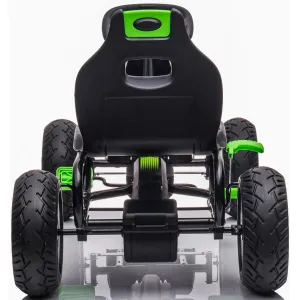 JAKS Šliapacia motokára čierno zelená
