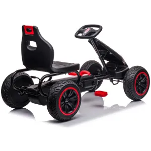JAKS Šliapacia motokára čierno červená