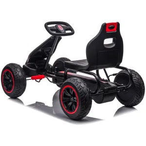 JAKS Šliapacia motokára čierno červená