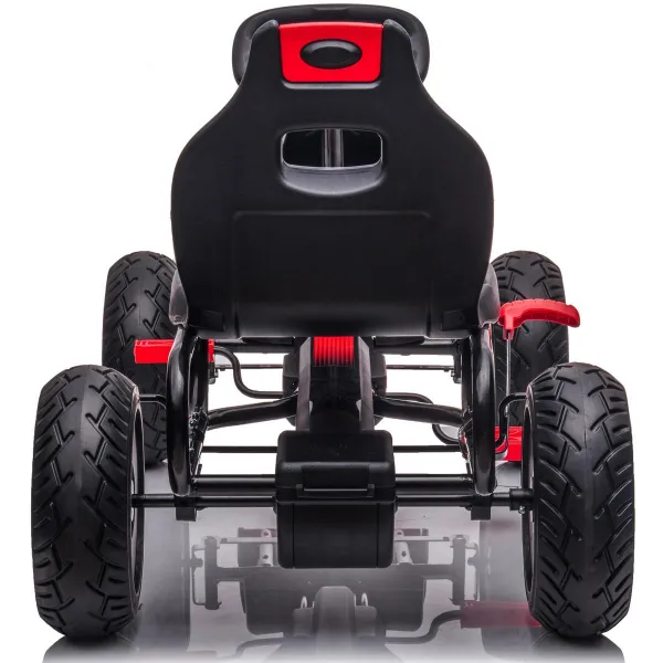 JAKS Šliapacia motokára čierno červená