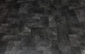 PVC podlaha Basic Magnus 4 antracitová