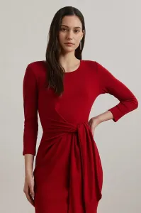 Lauren Ralph Lauren priliehavé šaty s bavlnou