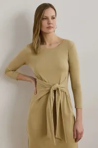 Lauren Ralph Lauren priliehavé šaty s bavlnou