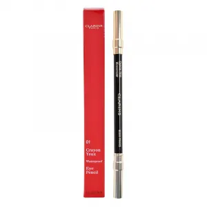 Clarins Eye Make-Up Eye Pencil vodeodolná ceruzka na oči odtieň 01 Black 1,2 g