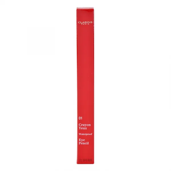 Clarins Eye Make-Up Eye Pencil vodeodolná ceruzka na oči odtieň 01 Black 1,2 g