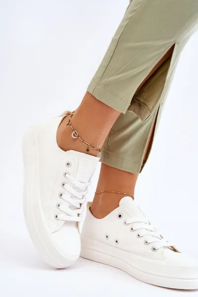 Dámske tenisky BIG STAR SHOES Ecru