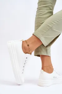 Dámske tenisky BIG STAR SHOES Ecru