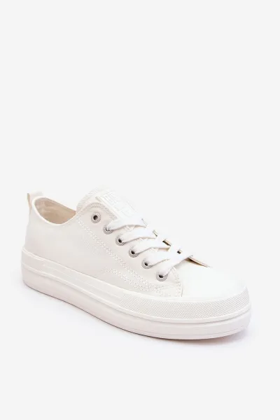Dámske tenisky BIG STAR SHOES Ecru