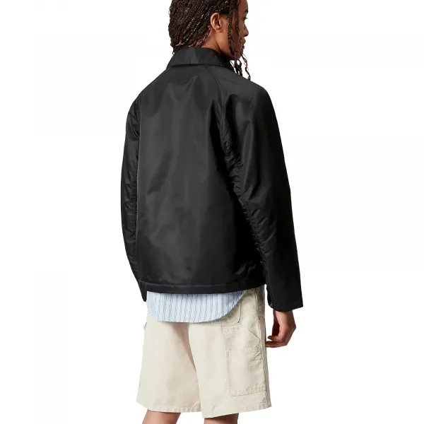 Carhartt WIP Alumni Chore Coat W "Black Scarlet" (I035149-31YXX)