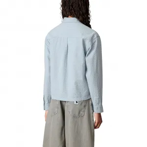 Carhartt WIP Toland Stripe Shirt W "Blue Fog" (I035132-31SXX)