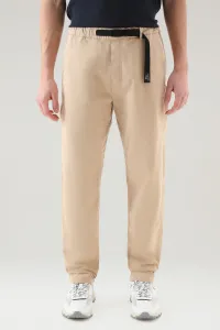 Nohavice Woolrich Easy Pant Beach Sand