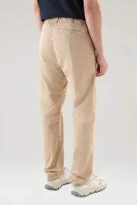 Nohavice Woolrich Easy Pant Beach Sand