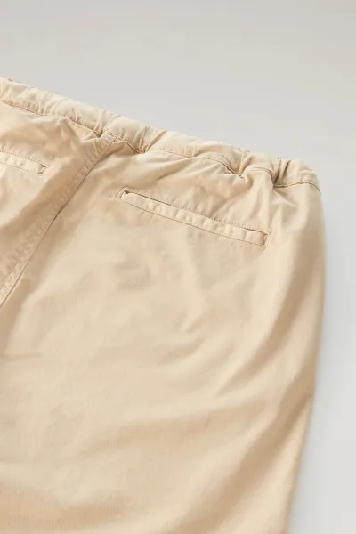 Nohavice Woolrich Easy Pant Beach Sand