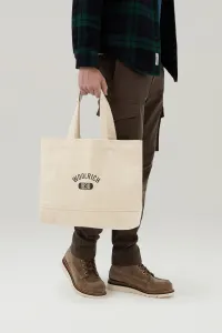 Taška Woolrich Shopper Tote Plaster White