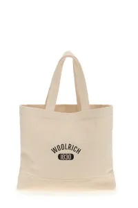 Taška Woolrich Shopper Tote Plaster White