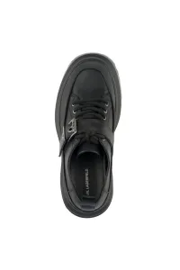 Poltopánky Karl Lagerfeld Jeans Brooke Buckle Trim Shoe Black Lthr