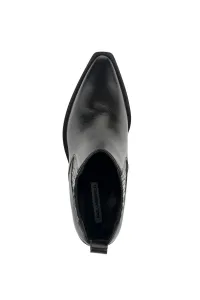Členková Obuv Karl Lagerfeld Kansas Short Gore Boot Black Lthr