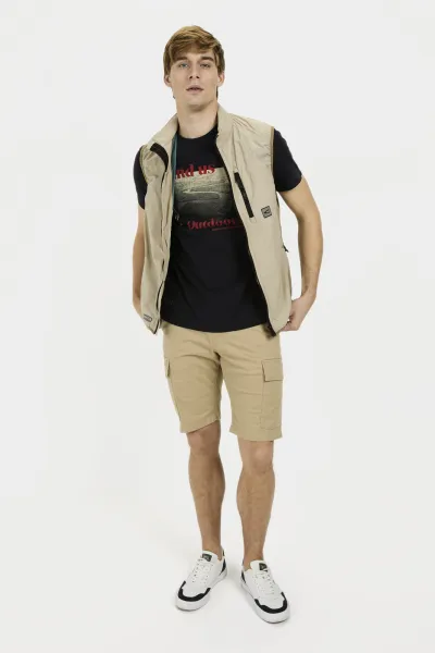Tričko Camel Active T-Shirt 1/2 Dark Indigo