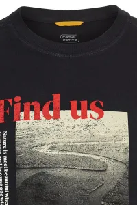 Tričko Camel Active T-Shirt 1/2 Dark Indigo