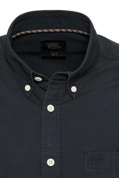 Košeľa Camel Active Longsleeve Shirt Dark Indigo