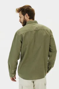 Košeľa Camel Active Longsleeve Shirt Dusty Khaki