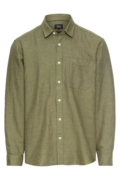 Košeľa Camel Active Longsleeve Shirt Dusty Khaki