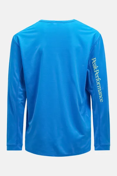 Tričko Peak Performance M Trail Ls Brilliant Blue